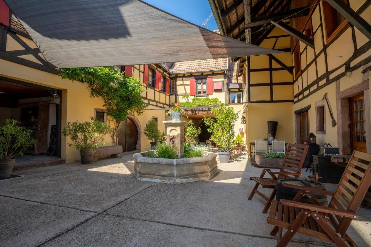 Les Suites - La Cour St Fulrad Saint-Hippolyte  Exterior foto